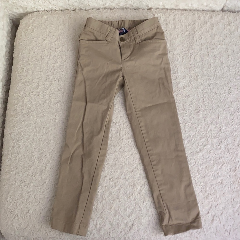 Uniform khaki pants Lands End size 5